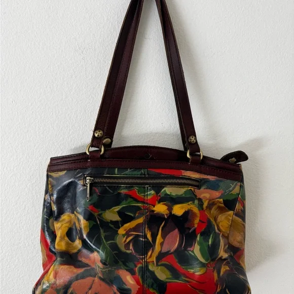 Patrica Nash Floral Leather Shoulder Bag